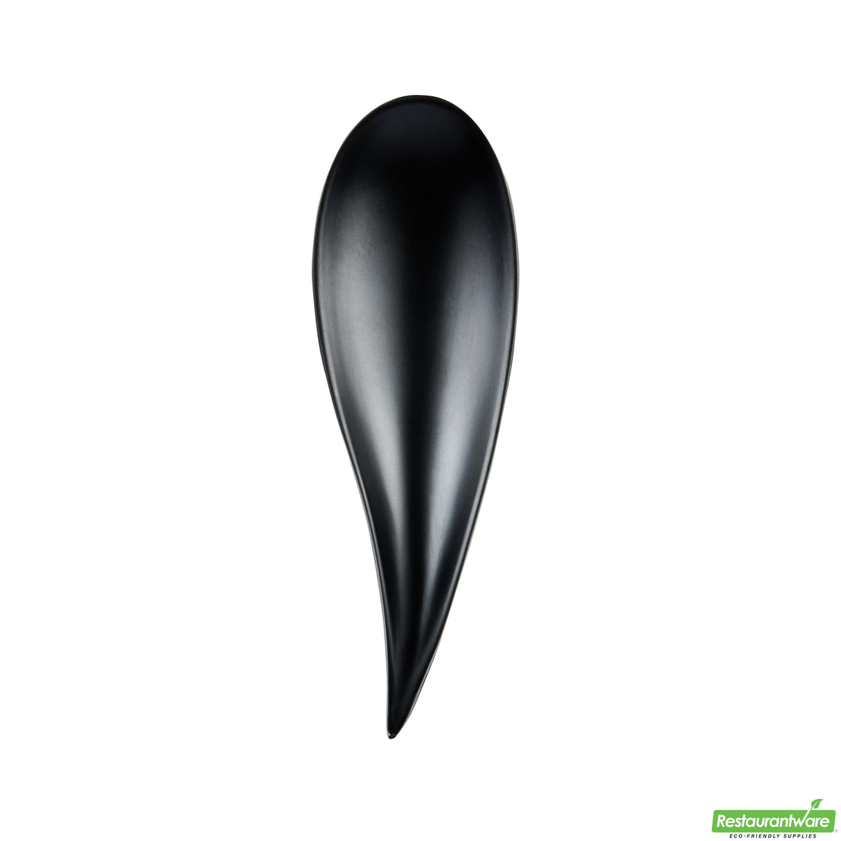 Spoons, Tasting, 4.25 Inch, Japonais, Black, Voga Melamine, 4.25 Linear Inch,1 - 10 COUNT