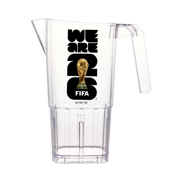 Pitchers, 64 Ounce, 2026 World Cup Trophy Logo,12 - 1 COUNT