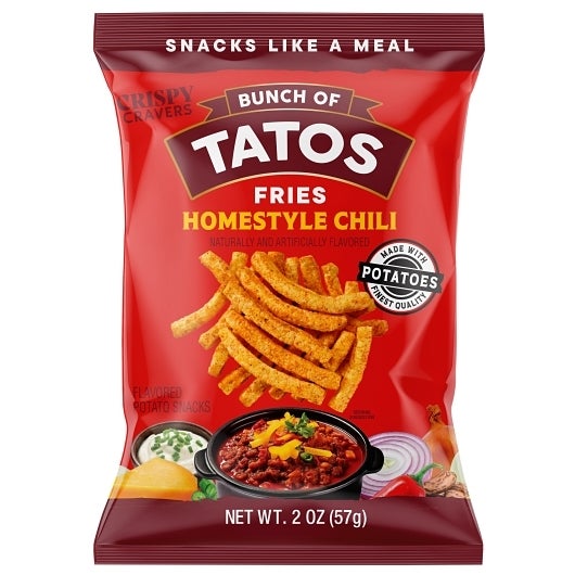 Snacks, Fry, Homestyle Chili,6 - 2 OUNCE