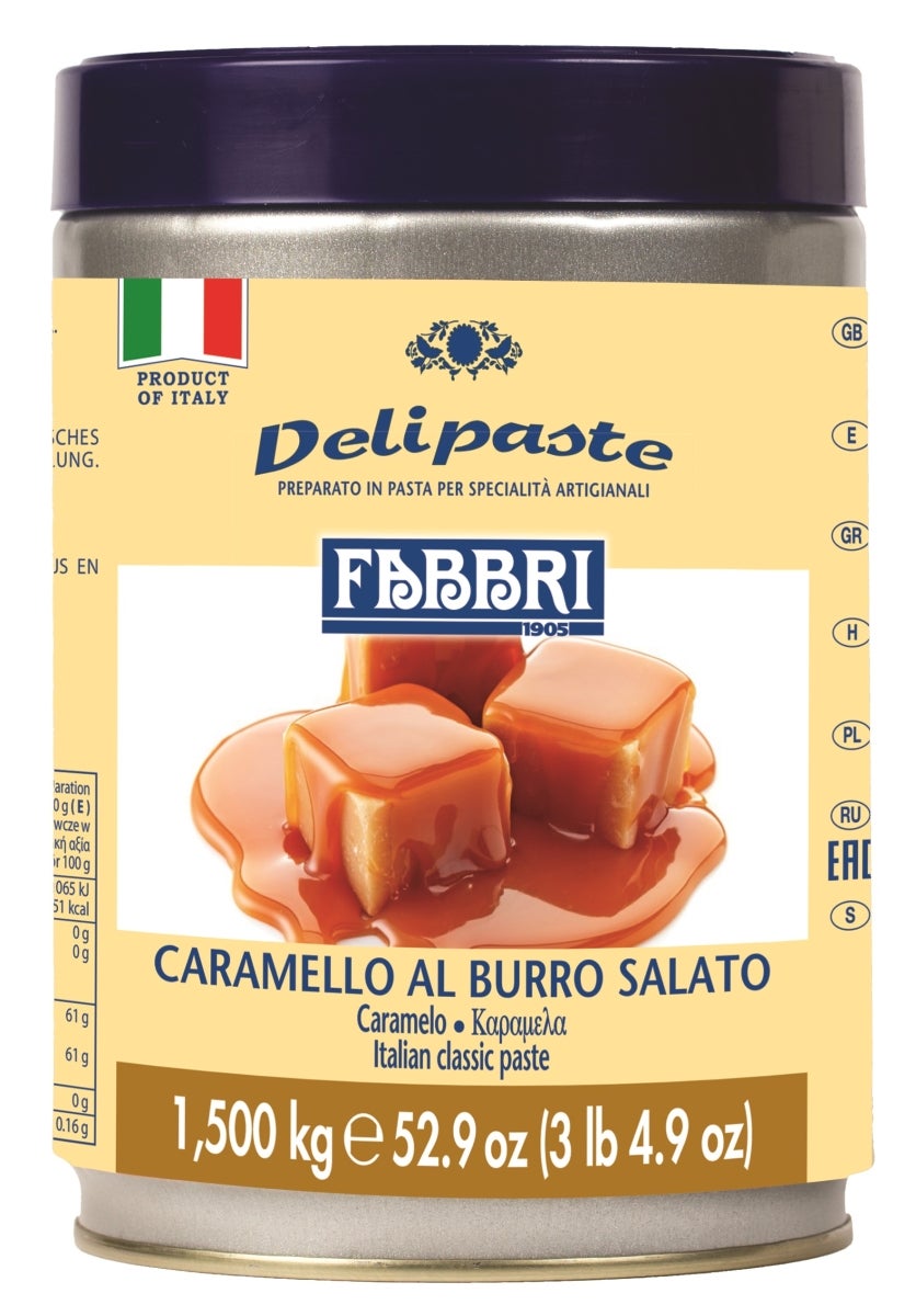 Paste, Salted Caramel, Italian,1 - 52.9 OUNCE