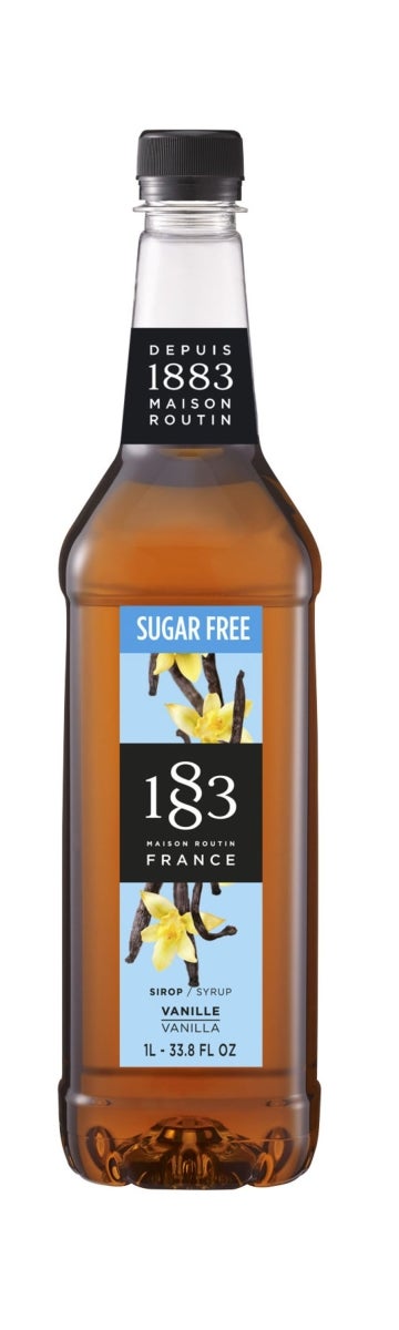 Beverage Syrup, Vanilla, Sugar-Free, Plastic,2 - 1 LITER