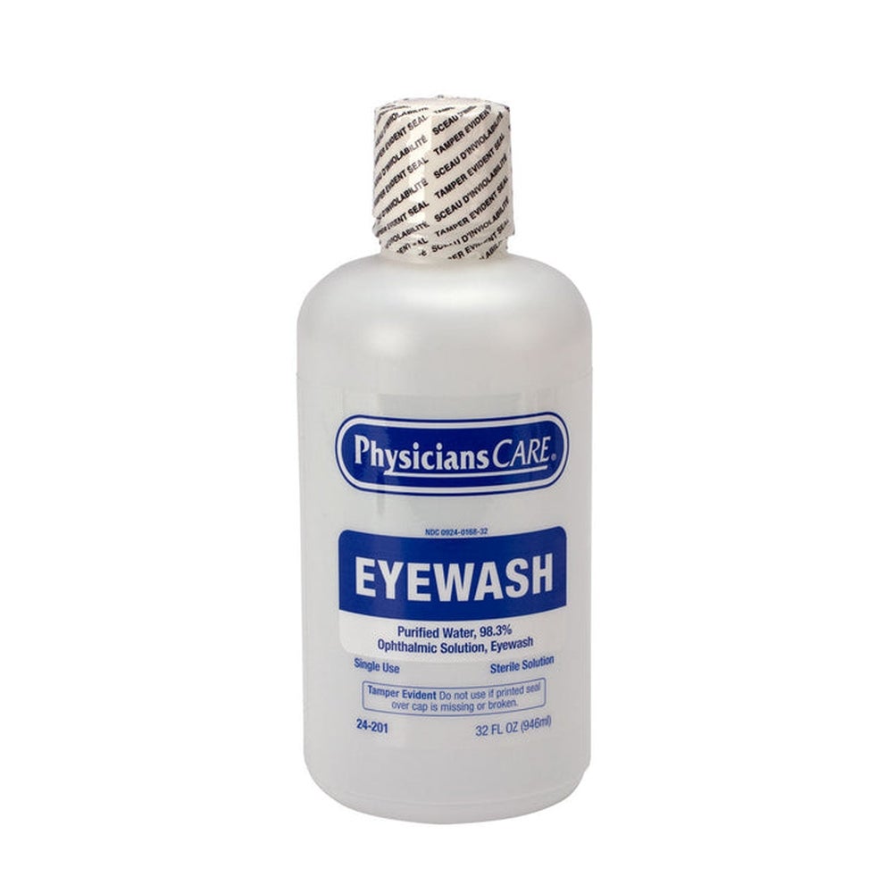 Saline, Eyewash,12 - 32 FLUID
