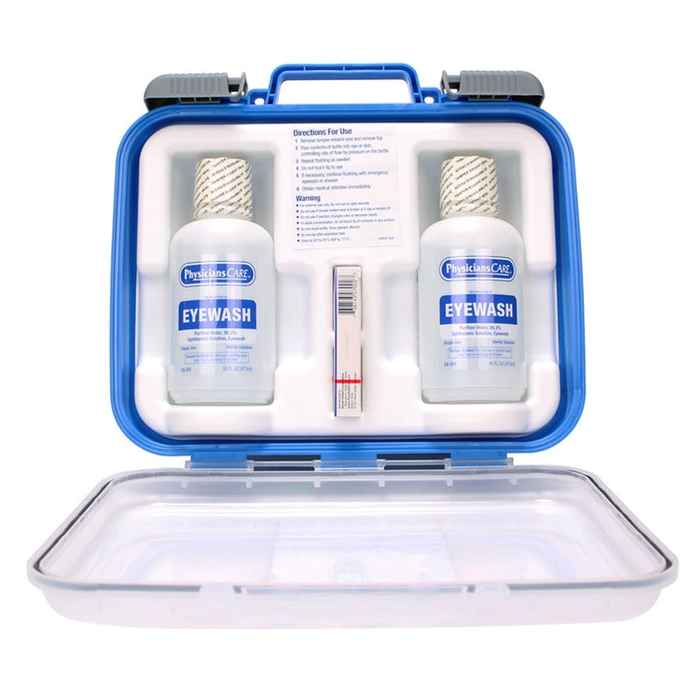 Stations, Eyewash, 2 Bottles, Screw Caps,6 - 6 PIECE