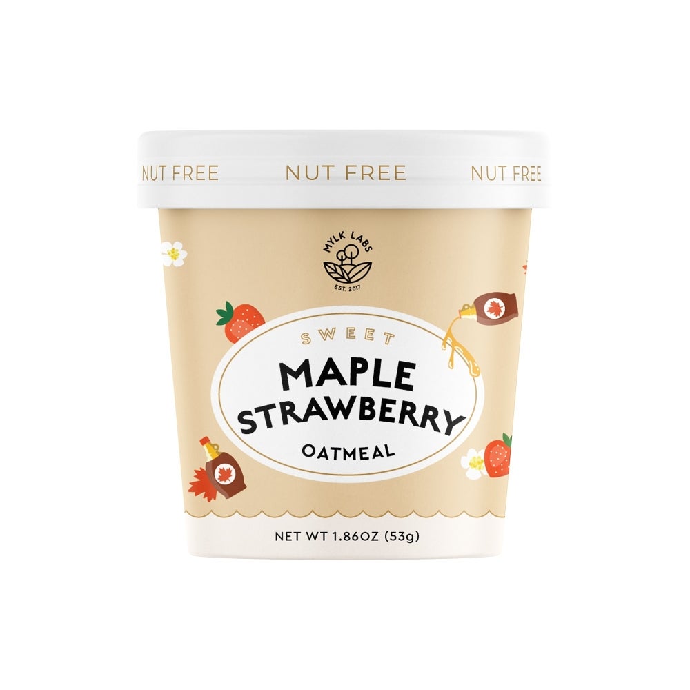 Oatmeal, Strawberry Maple, Single-Serve Cup, Shelf-Stable,12 - 1.87 OUNCE