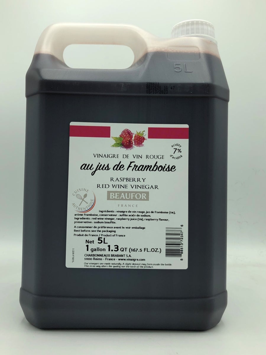 Vinegar, Raspberry,1 - 5 LITER
