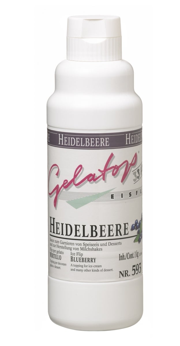 Sauce, Blueberry, Squeeze Bottle,1 - 2.2 POUND