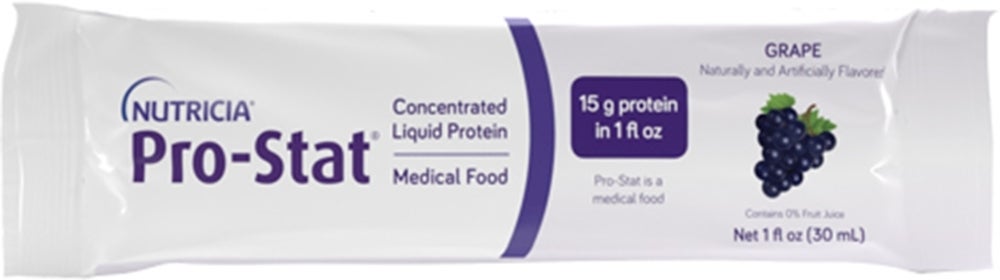 Supplement, Protein Drink, Sugar-Free, Grape, Single-Serve, Shelf-Stable, Packets, 1 Ounce,4 - 24 COUNT