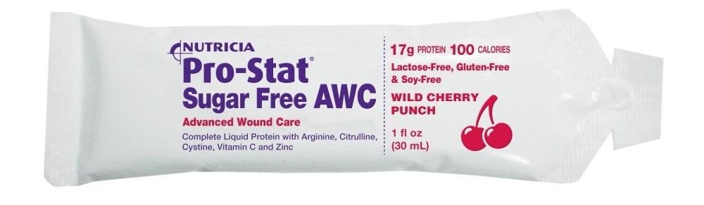 Supplement, Protein Drink, Sugar-Free, Wild Cherry Punch, Single-Serve, Shelf-Stable, Packets, 1 Ounce,4 - 24 COUNT