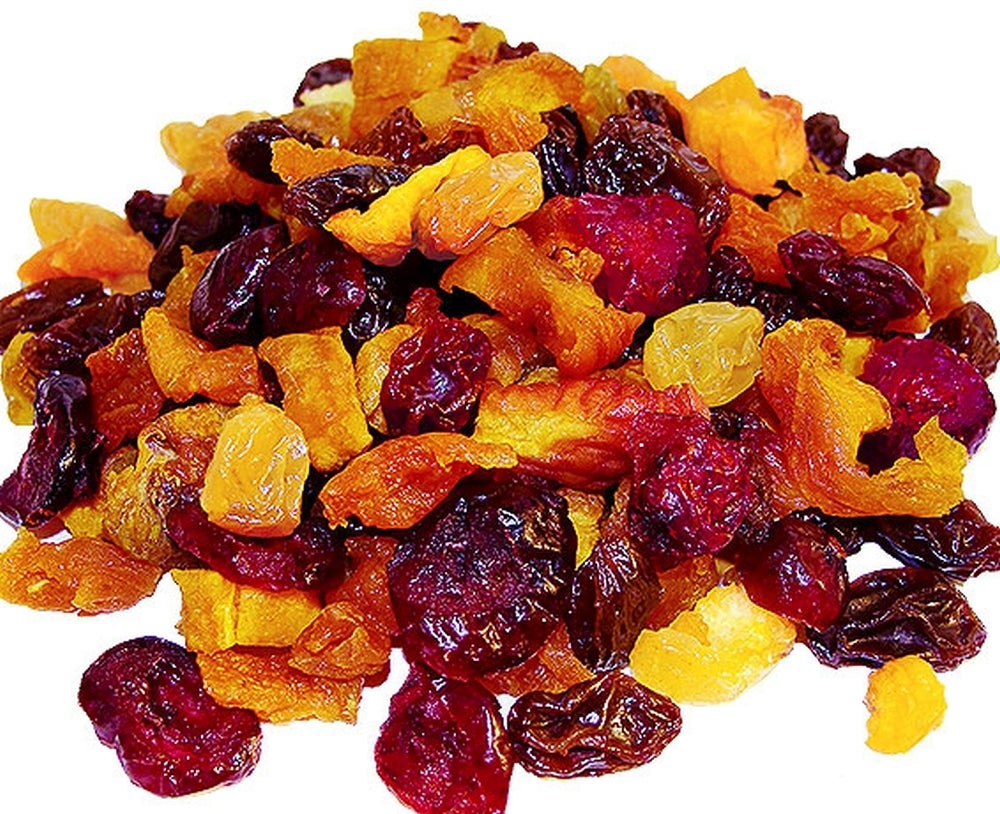 Medley, Baker's Fruit, Diced, with Apricots/Peaches/Nectarines/Raisins/Pears/Cranberries, Dried, Bulk,1 - 5 POUND