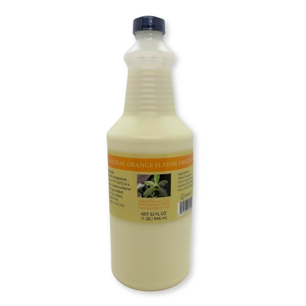 Emulsion, Orange, Natural,1 - 1 QUART
