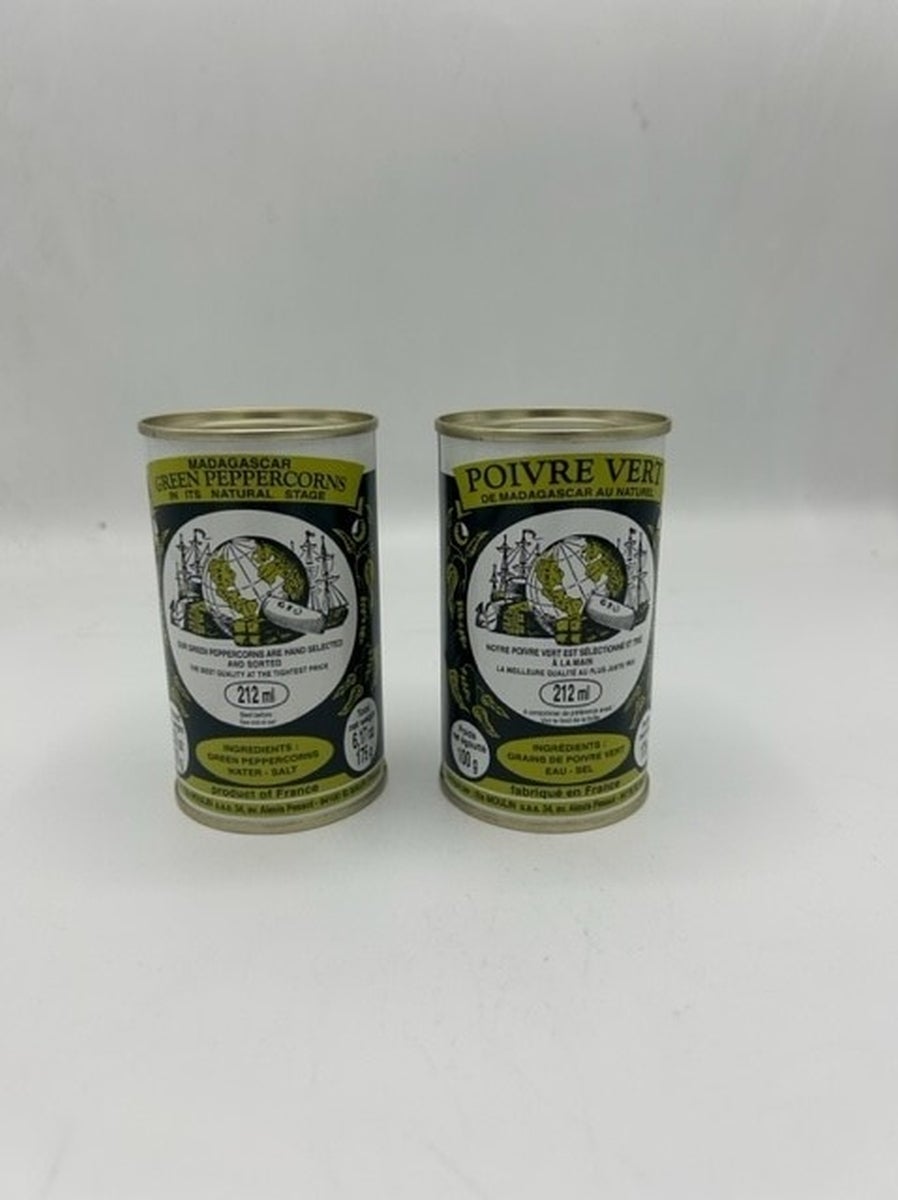 Peppercorns, Green, Whole, in Brine,6 - 3.5 OUNCE