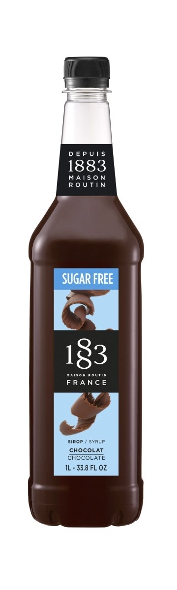 Beverage Syrup, Chocolate, Sugar-Free, Plastic,2 - 1 LITER