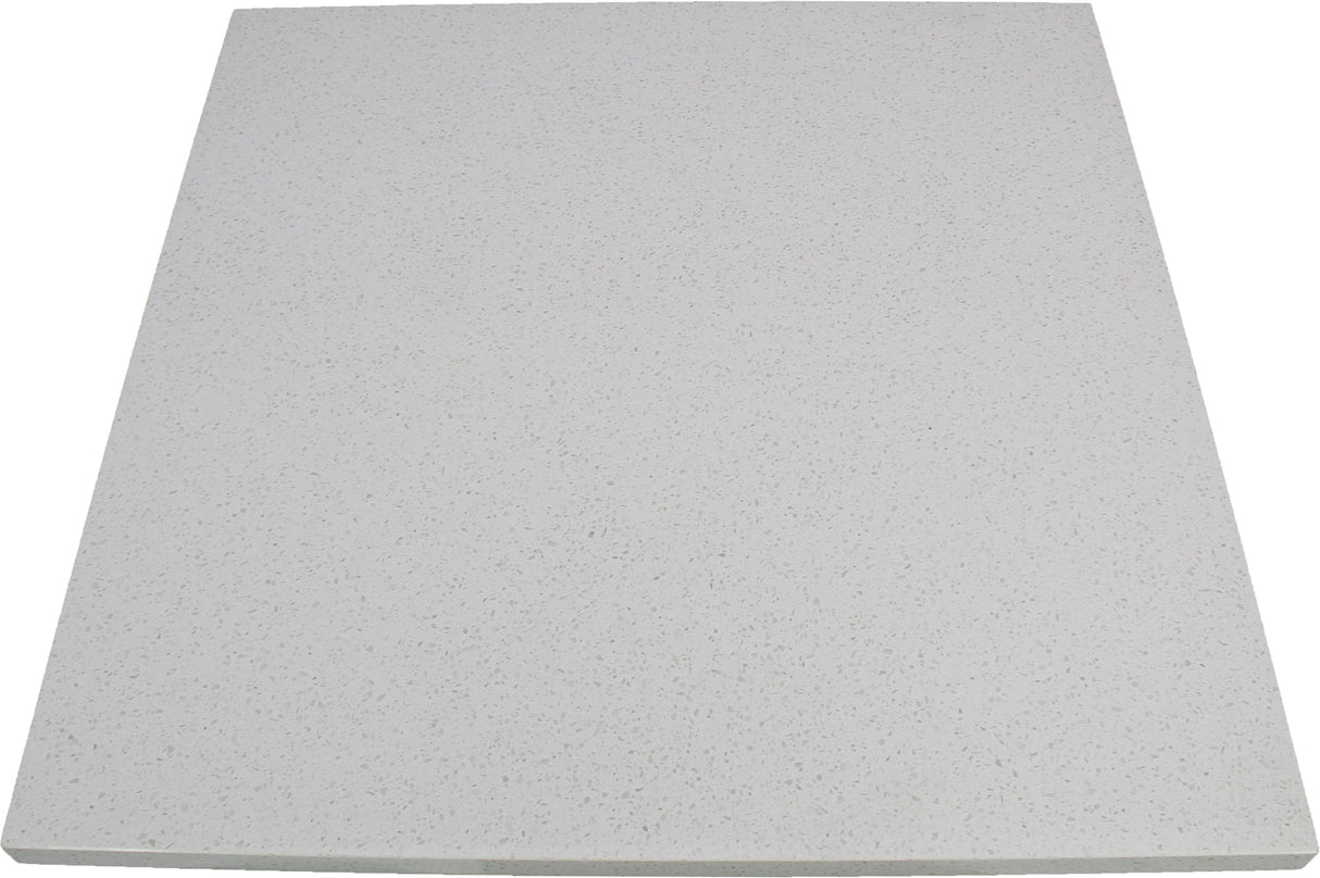 Tabletop, 30 x 48 Inch, Quartz, Snow White,1 - 1 COUNT