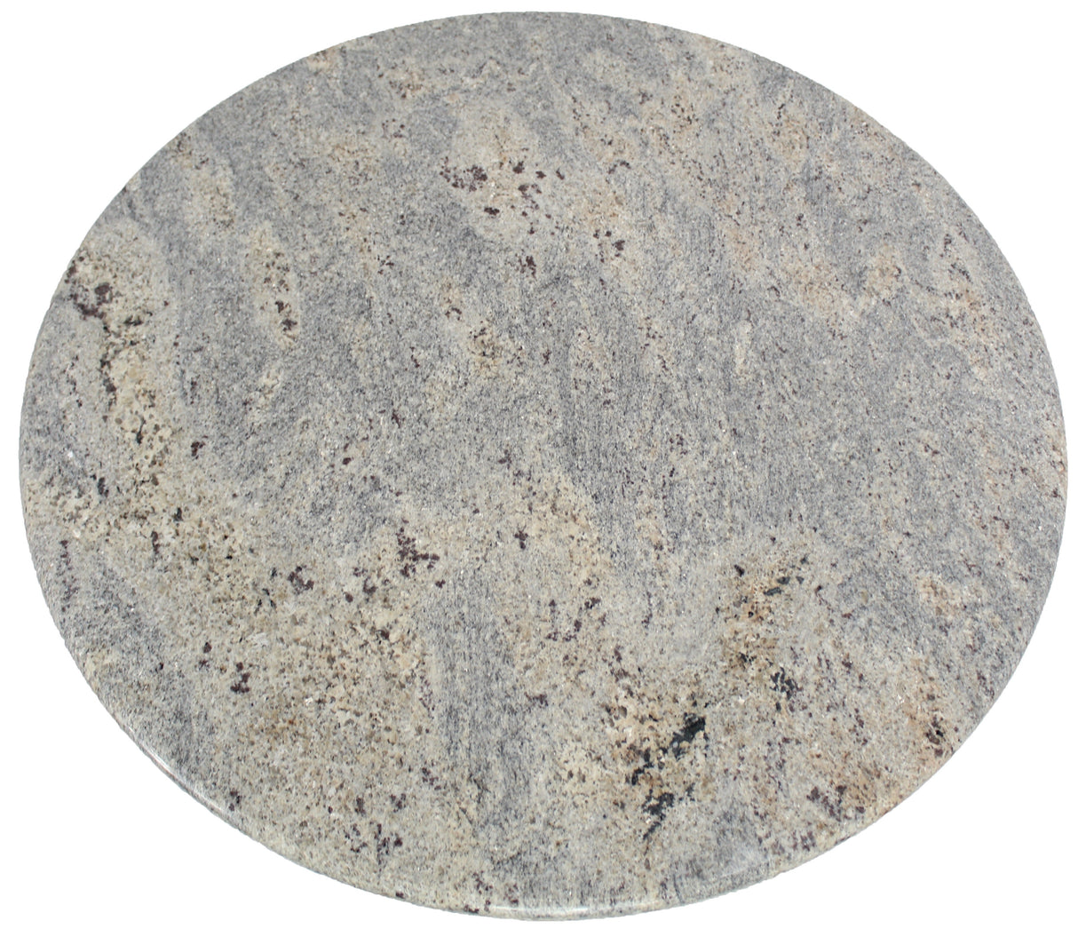 Tabletop, 30 Inch, Granite, Kashmir White, Round,1 - 1 COUNT