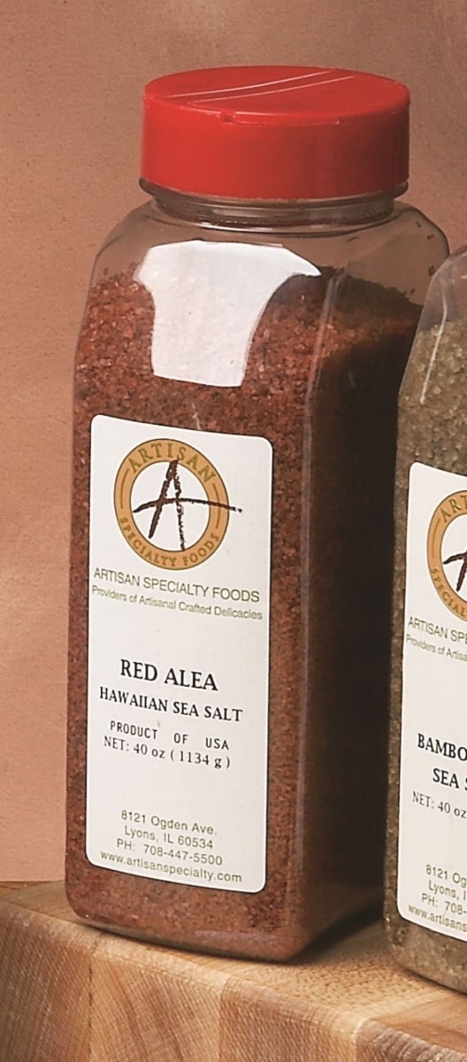 Salt, Sea, Coarse Ground, Hawaiian Red,1 - 40 OUNCE