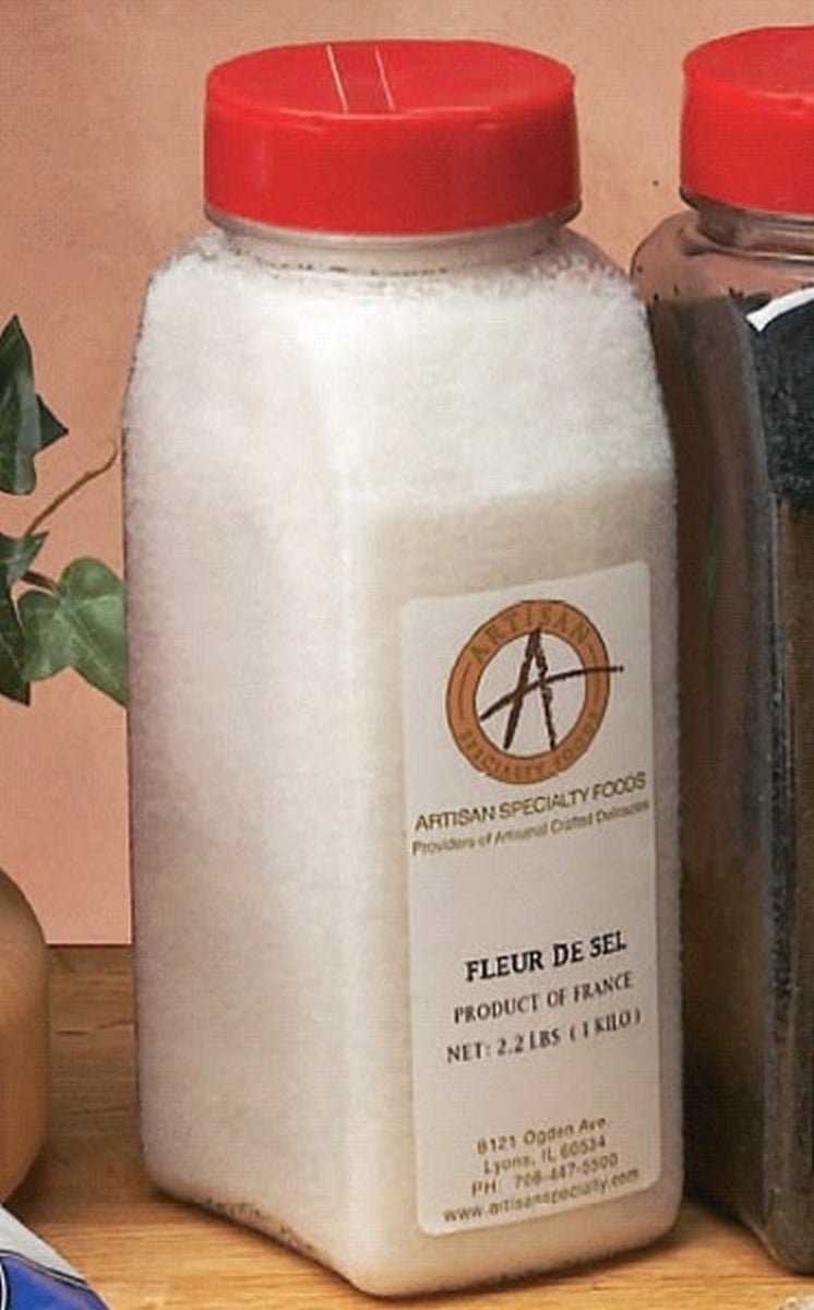 Salt, Sea, Crystal, Fleur de Sel,1 - 2.2 POUND