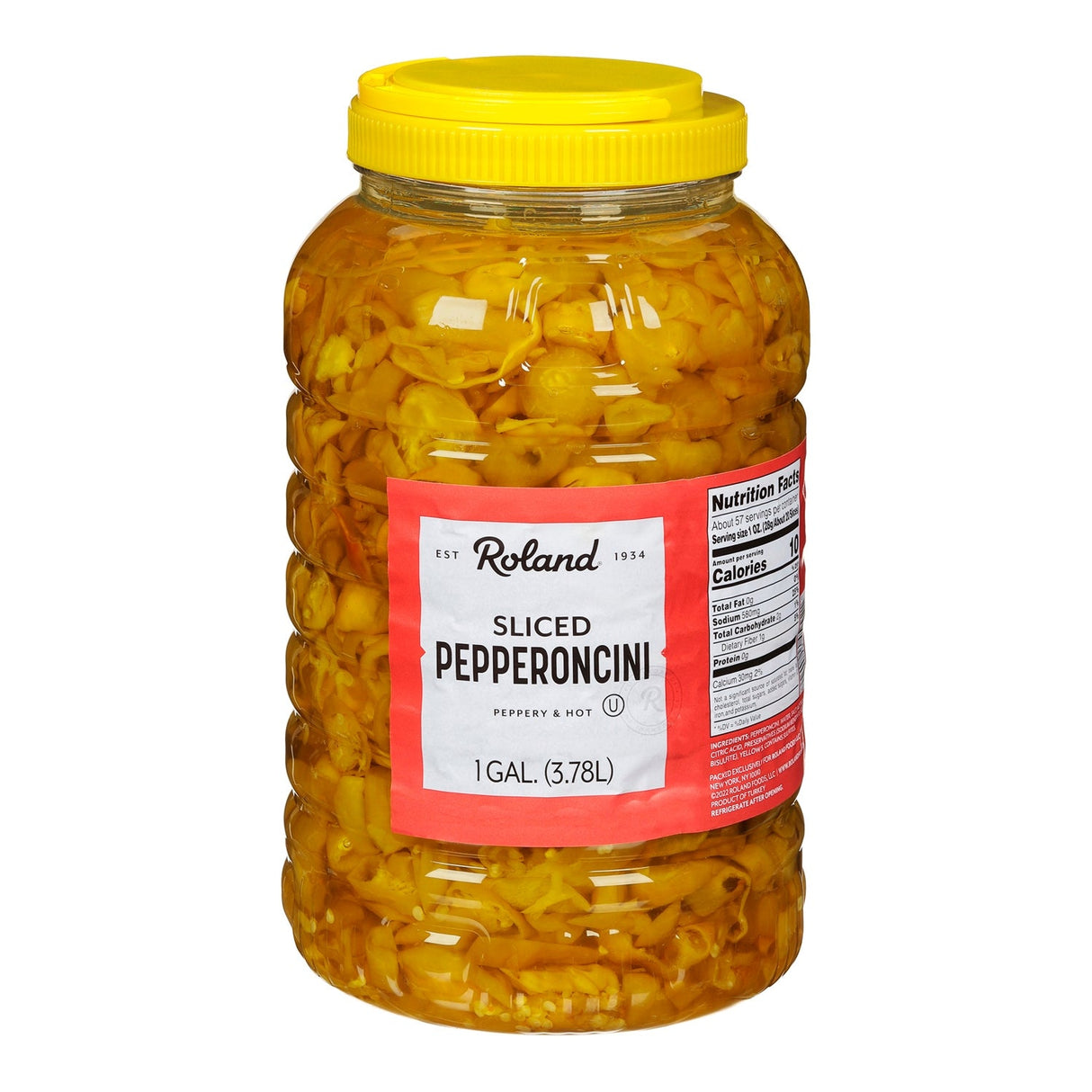 Peppers, Pepperoncini, Sliced,4 - 1 GALLON