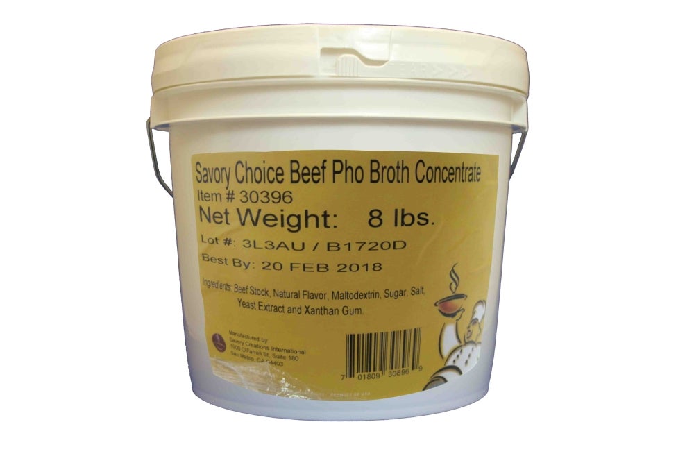 Broth, Beef, Pho, Concentrate,1 - 8 POUND