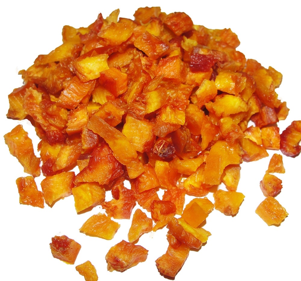 Nectarines, Diced, California, Sun-Dried, Bulk,1 - 5 POUND