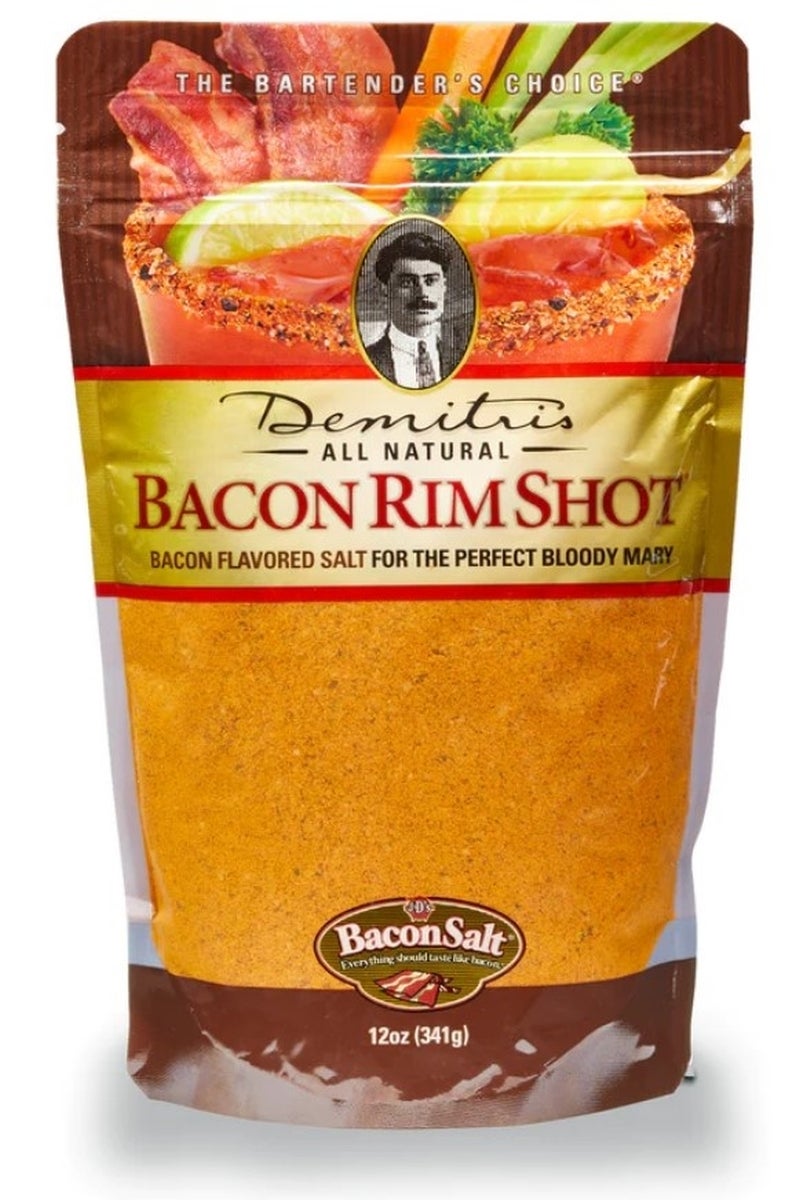 Seasoning, Cocktail Rimmer, Granulated, Bacon Flavored,4 - 12 OUNCE