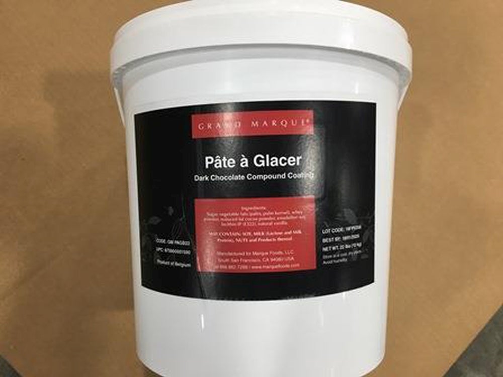 Icing, Confectionary Coating, Dark Chocolate, Shelf Stable,1 - 22 POUND