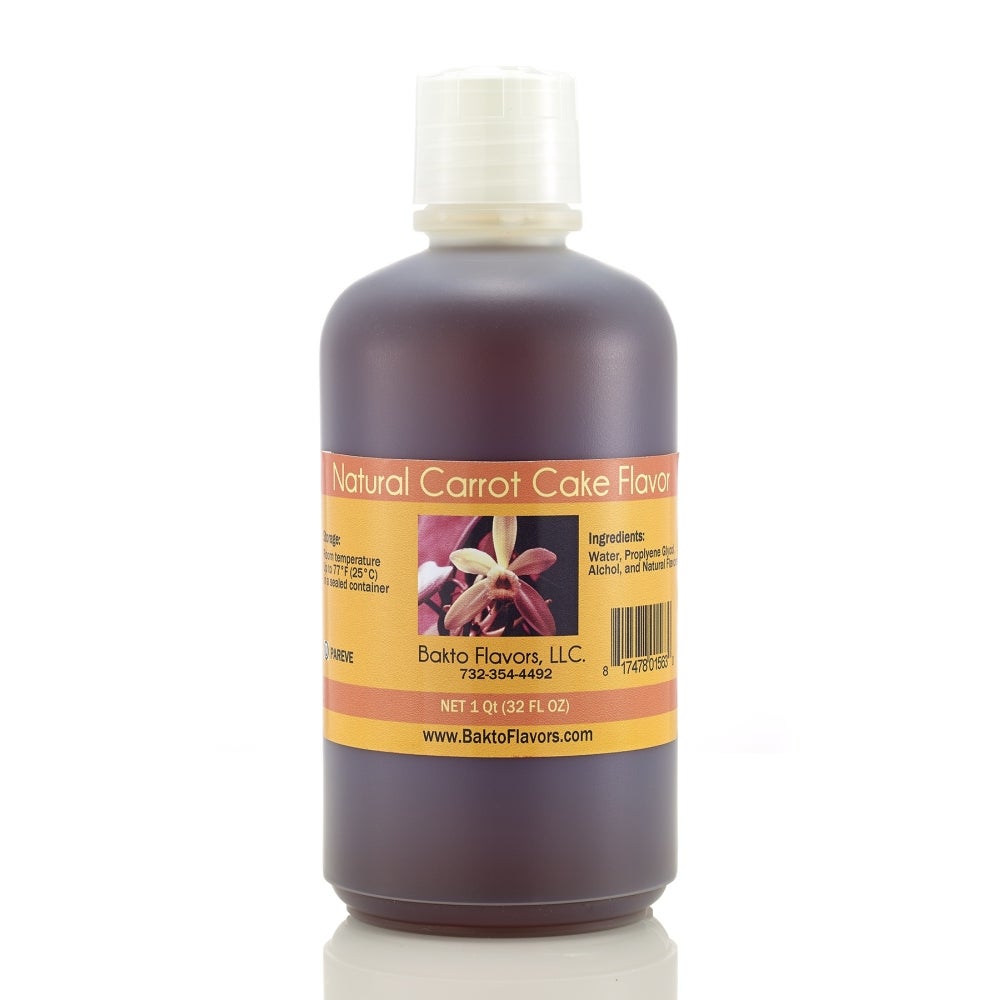 Flavoring, Carrot Cake, Natural,1 - 32 OUNCE