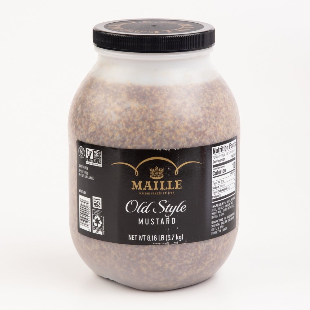 Mustard, Dijon, Whole Grain,1 - 8 POUND