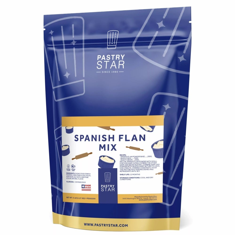 Mix, Flan, Spanish,2 - 5 POUND