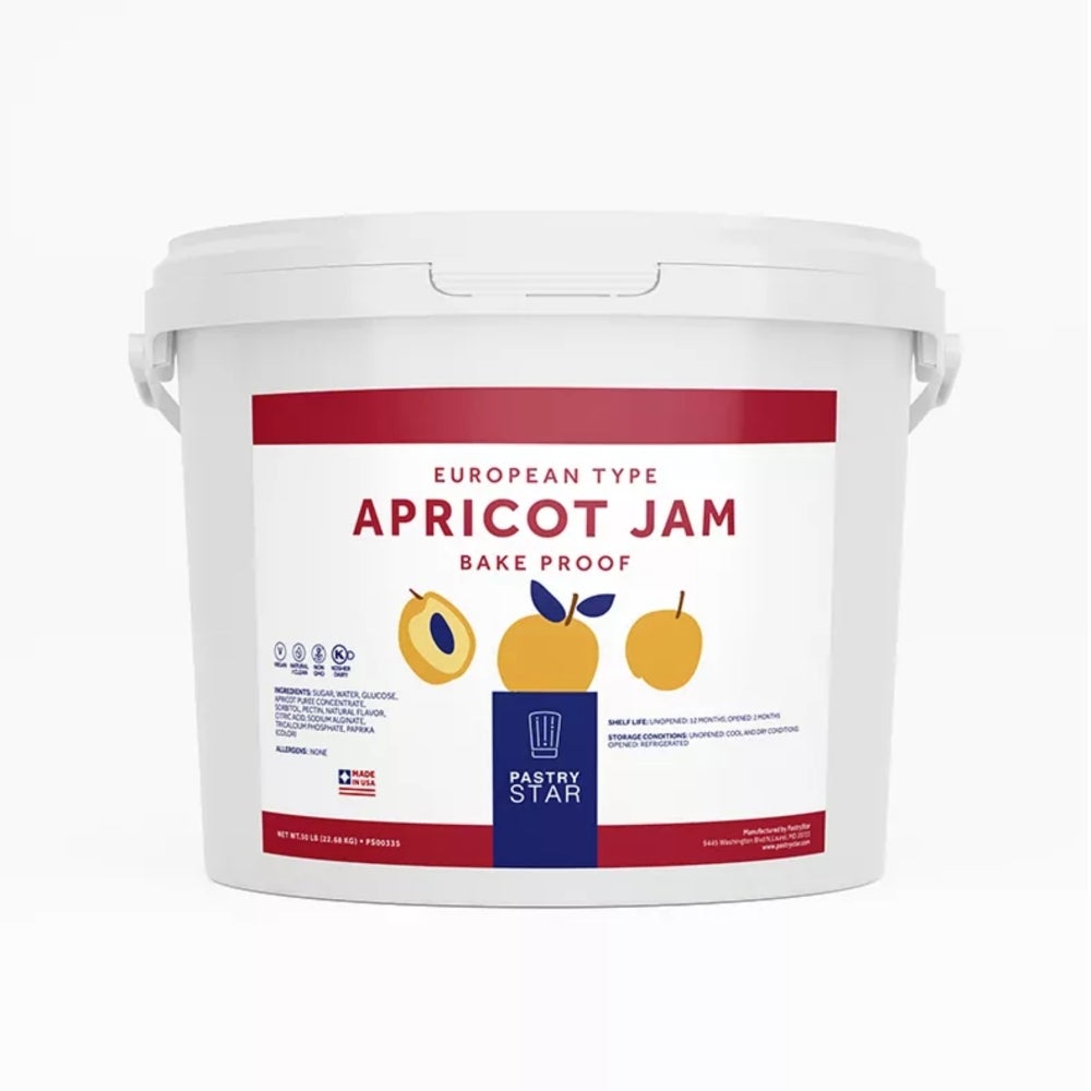 Jam, Bakery, Apricot,1 - 20 POUND