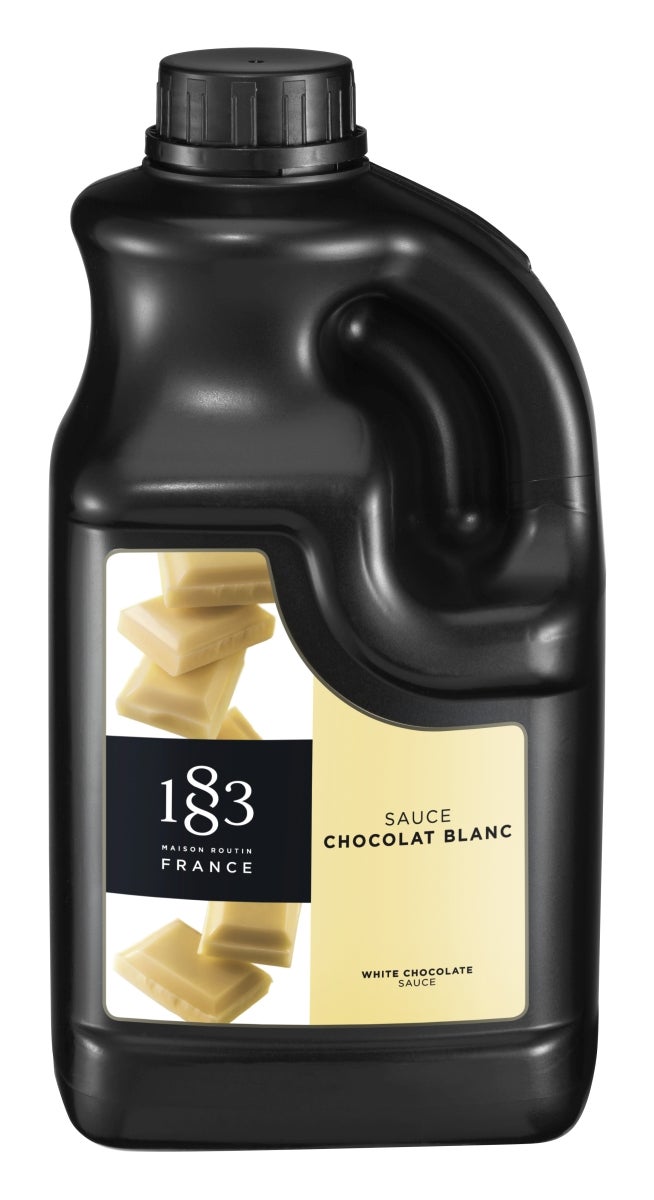 Beverage Syrup, White Chocolate, Plastic,2 - 64 FLUID
