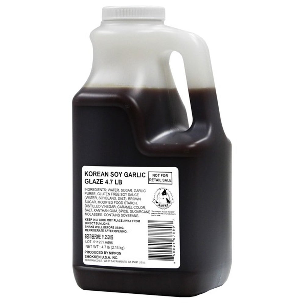 Glaze, Garlic Soy,6 - 4.7 POUND