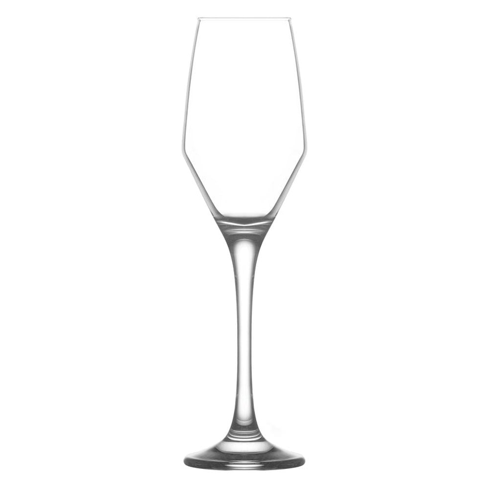 Flutes, Champagne, Nice, 7.75 Ounce, 1.93 x 9.06 Inch, Soda Lime,12 - 1 COUNT