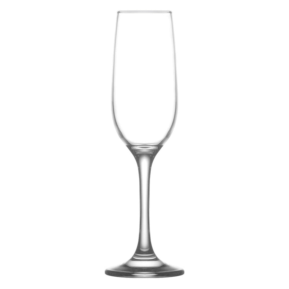 Flutes, Champagne, Valencia, 7.25 Ounce, 1.93 x 9.06 Inch, Soda Lime,12 - 1 COUNT