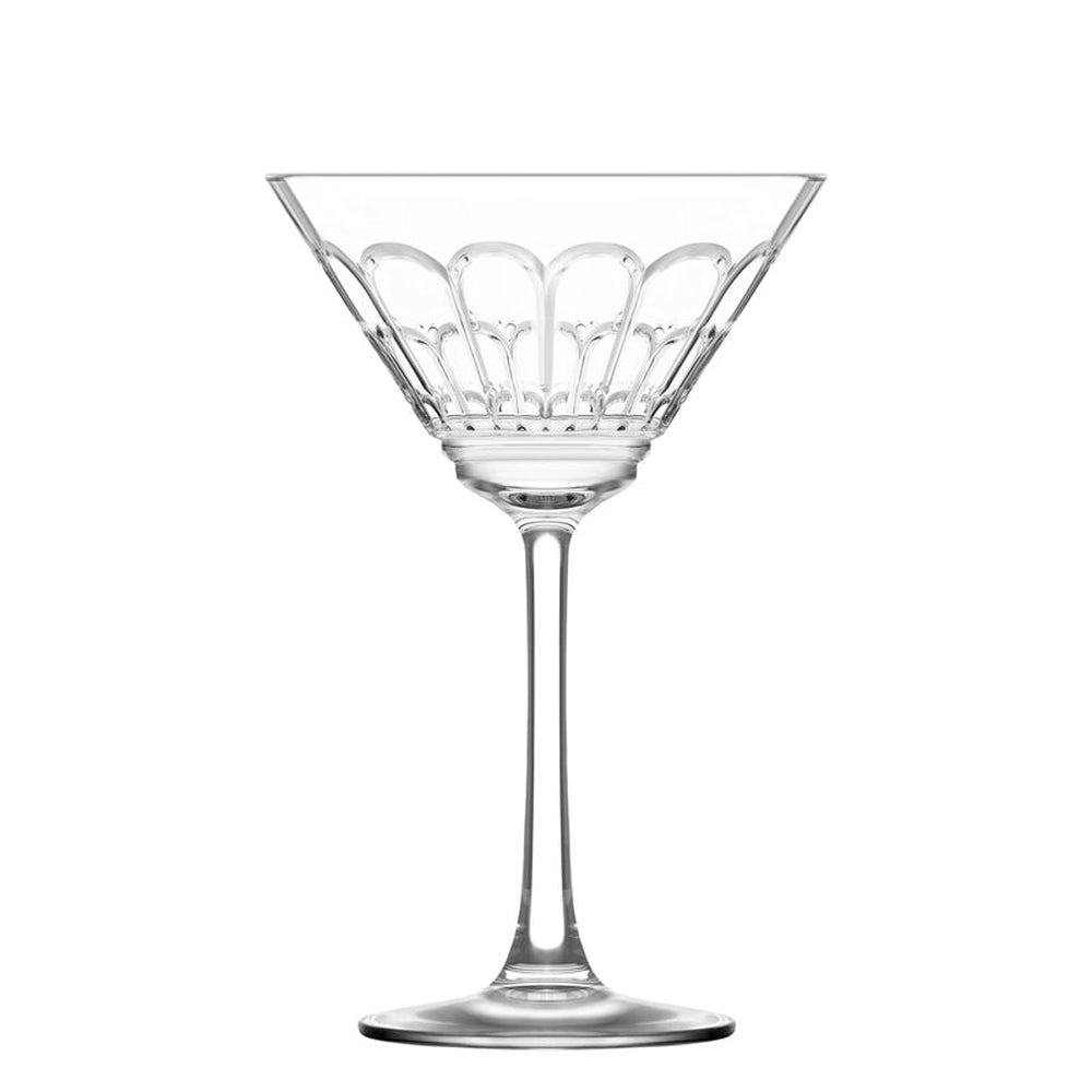Glasses, Martini, Archie, 8.13 Ounce, Soda Lime,6 - 1 COUNT