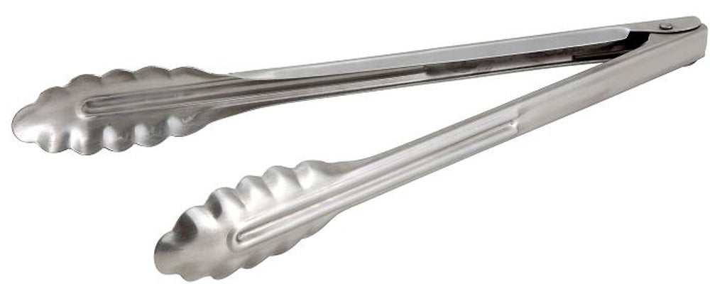 Tong, Utility, 12 Inch, Stainless Steel, Heavyweight,6 - 1 EACH