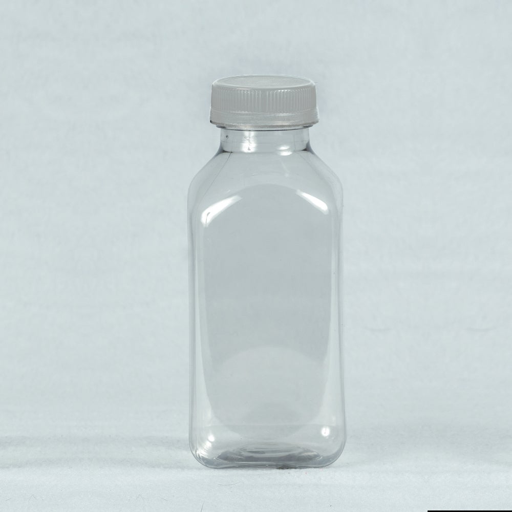 Bottles, Squeeze, 12 Ounce, Clear, with Lid, 1 Each,151 - 1 COUNT