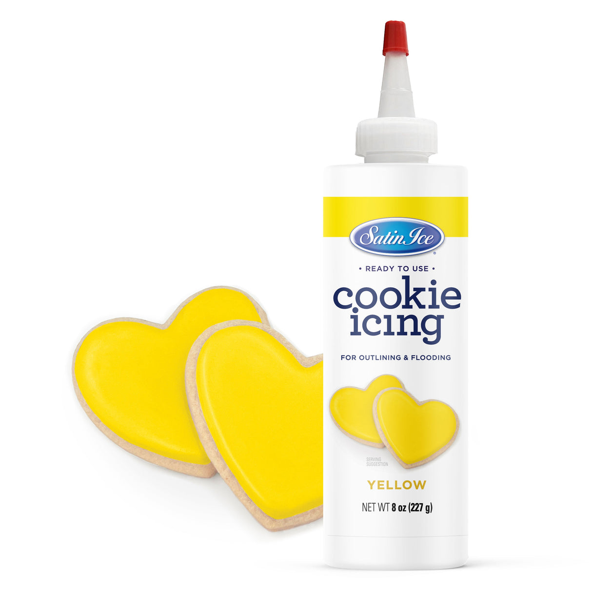 Icing, Cookie, Yellow,3 - 8 OUNCE
