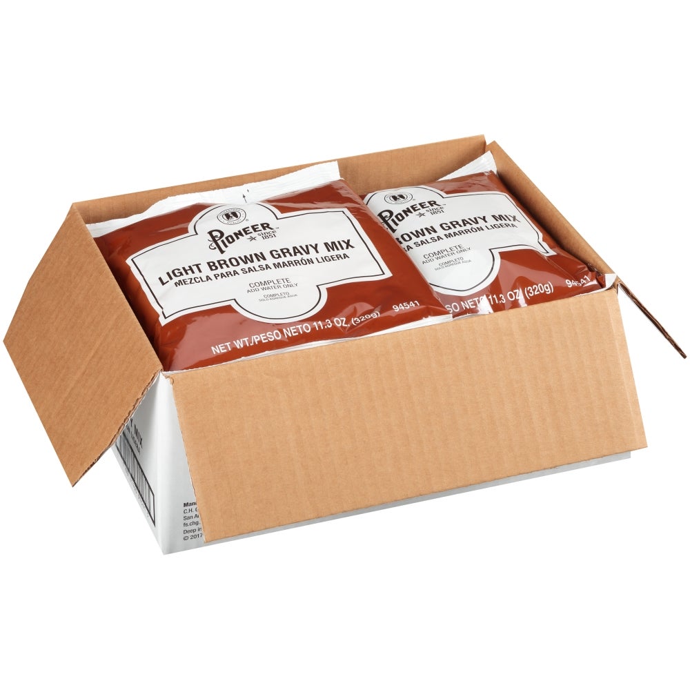 Gravy Mix, Light Brown,6 - 11.3 OUNCE