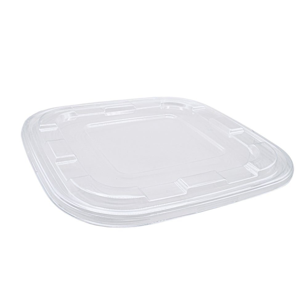 Lids, Plastic, Clear, PET, For 160 & 240 Ounce Tray,25 - 1 COUNT