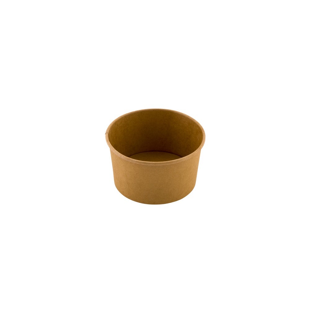 Cups, To-Go, 8 Ounce, Paper, Kraft, Round,1 - 50 COUNT