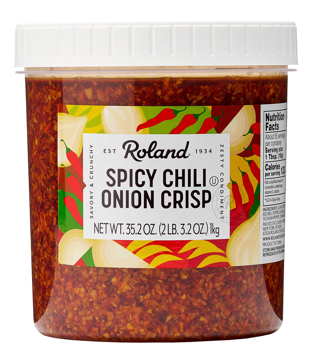 Sauce, Spicy, Onion Chili Crisp,4 - 35.2 OUNCE