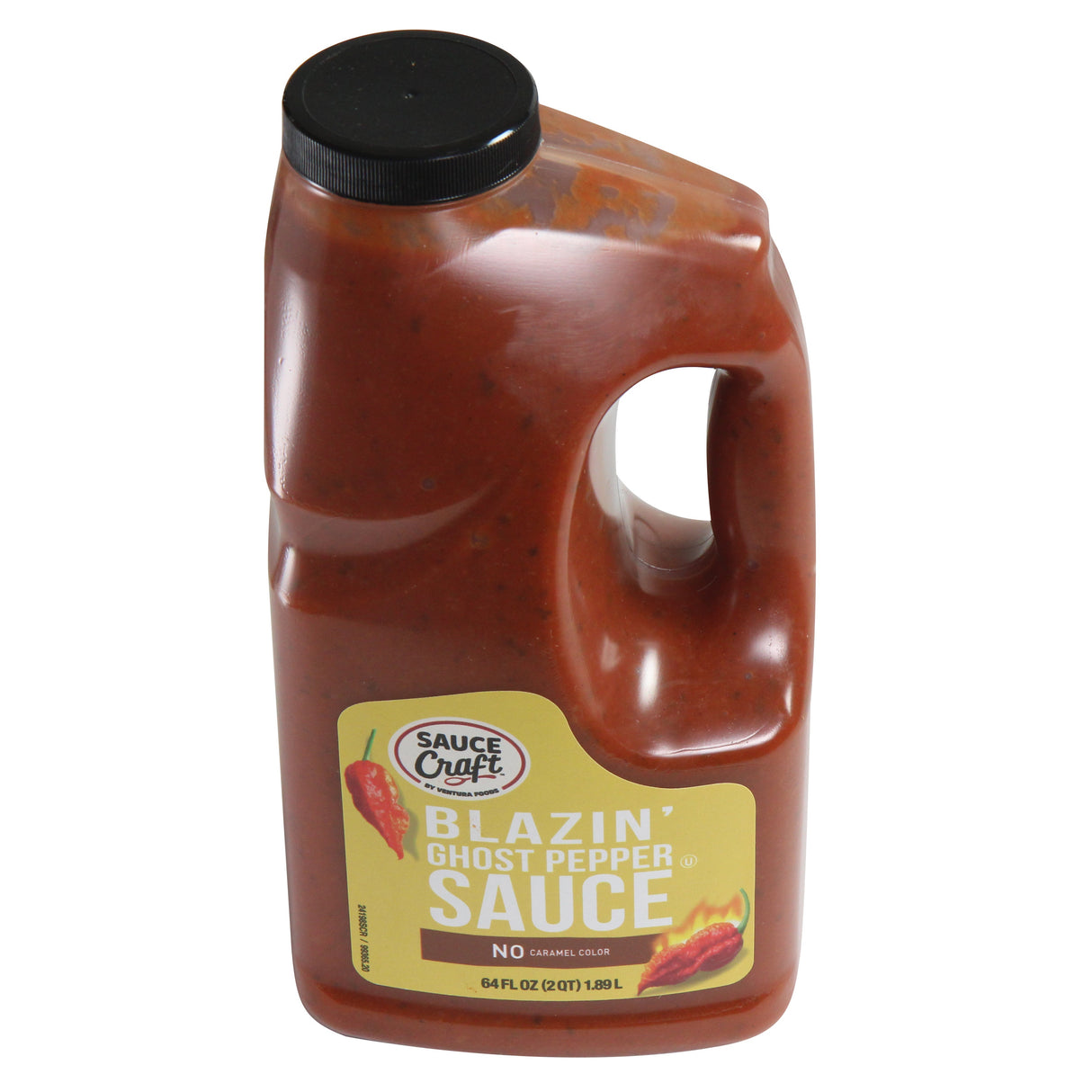 Sauce, Chili, Ghost Pepper,4 - 0.5 GALLON