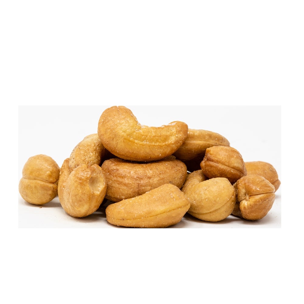 Cashews, Roasted & Unsalted, Jumbo,1 - 25 POUND