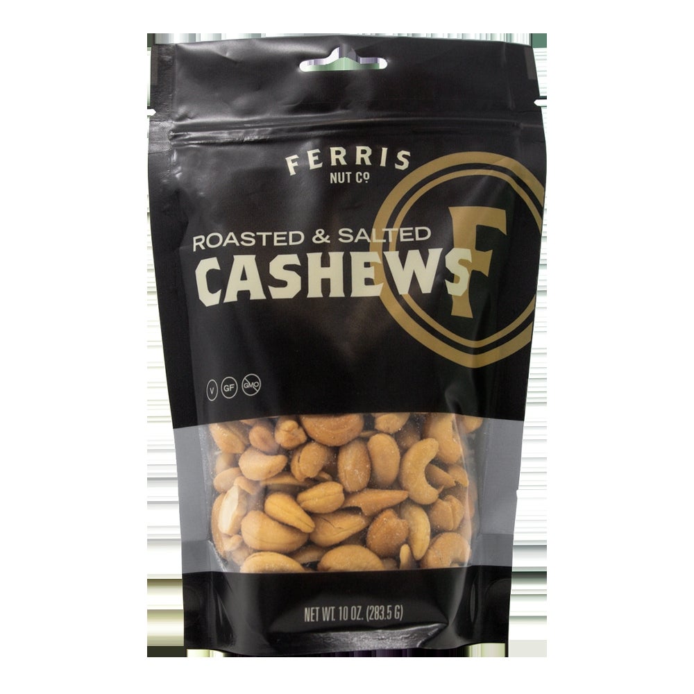Cashews, Roasted & Salted, in Resealable Bag,12 - 10 OUNCE