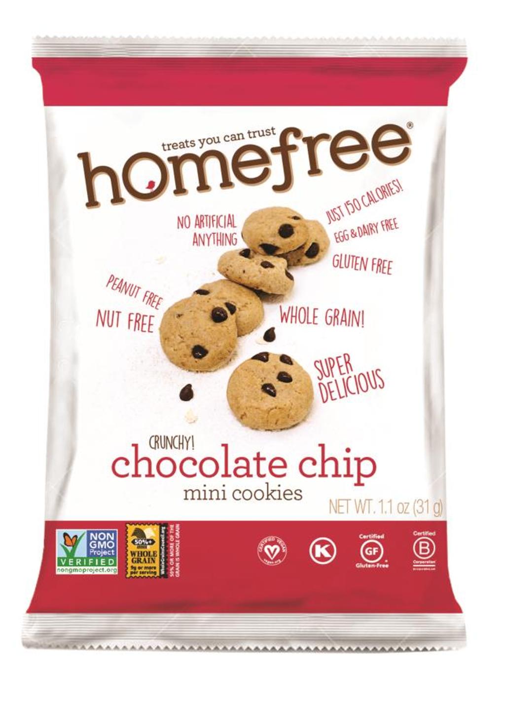 Cookies, Chocolate Chip, Mini, Single-Serve, 1.1 Ounce,30 - 1 COUNT