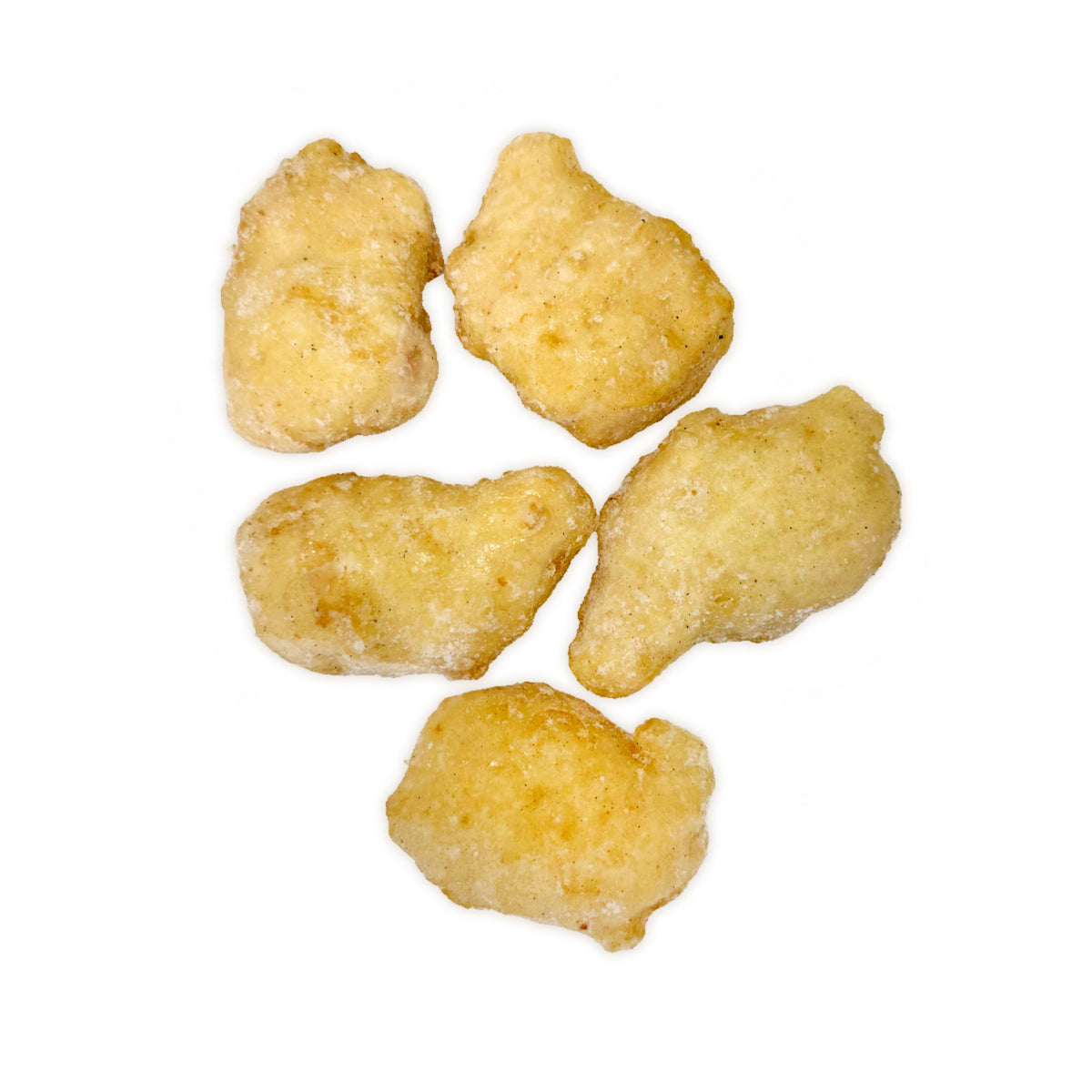 Chicken Nuggets, Tempura Battered, Breast Meat, Parfried, Frozen,2 - 5 POUND