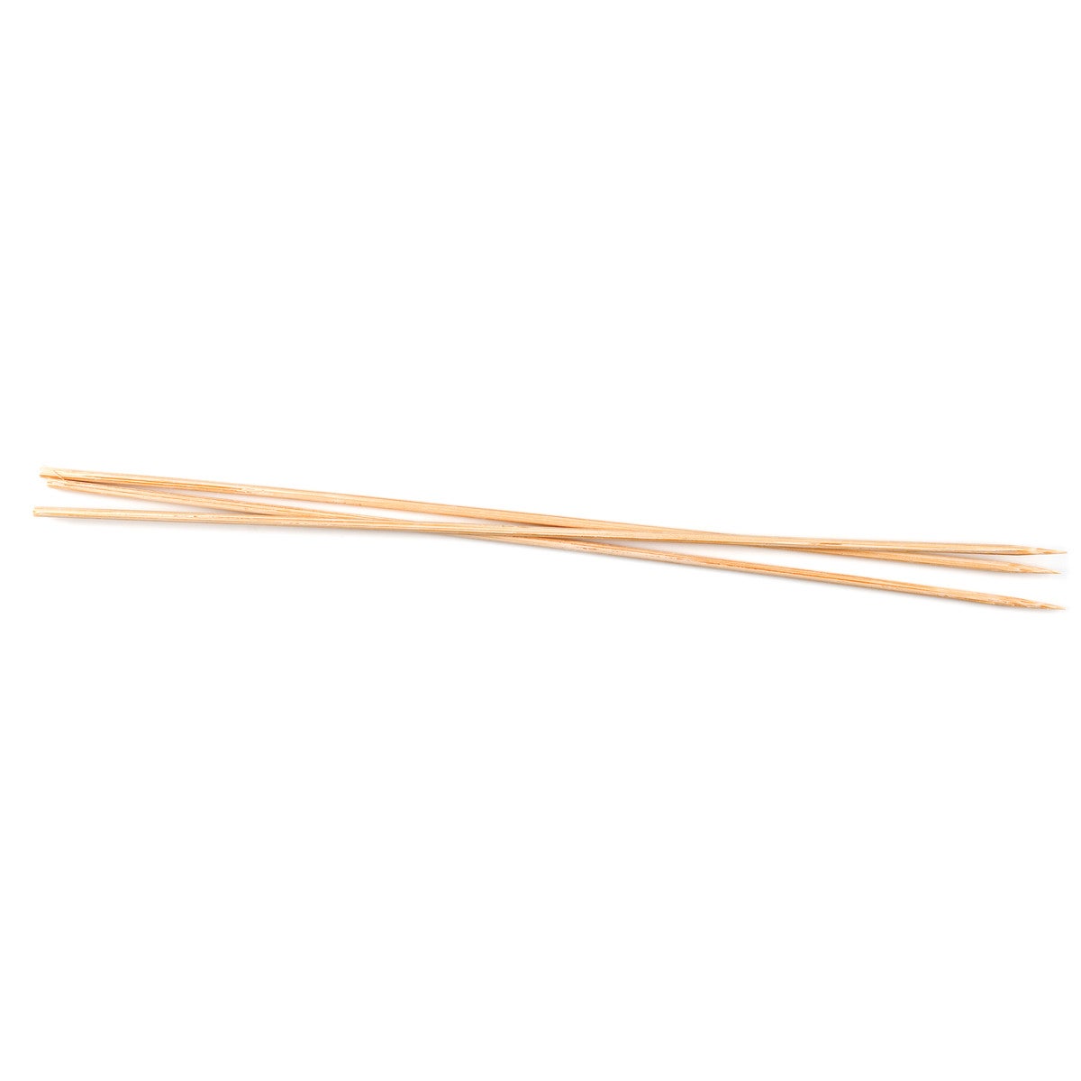 Skewers, 10 Inch, Bamboo, 3 Millimeter Diameter,144 - 100 COUNT