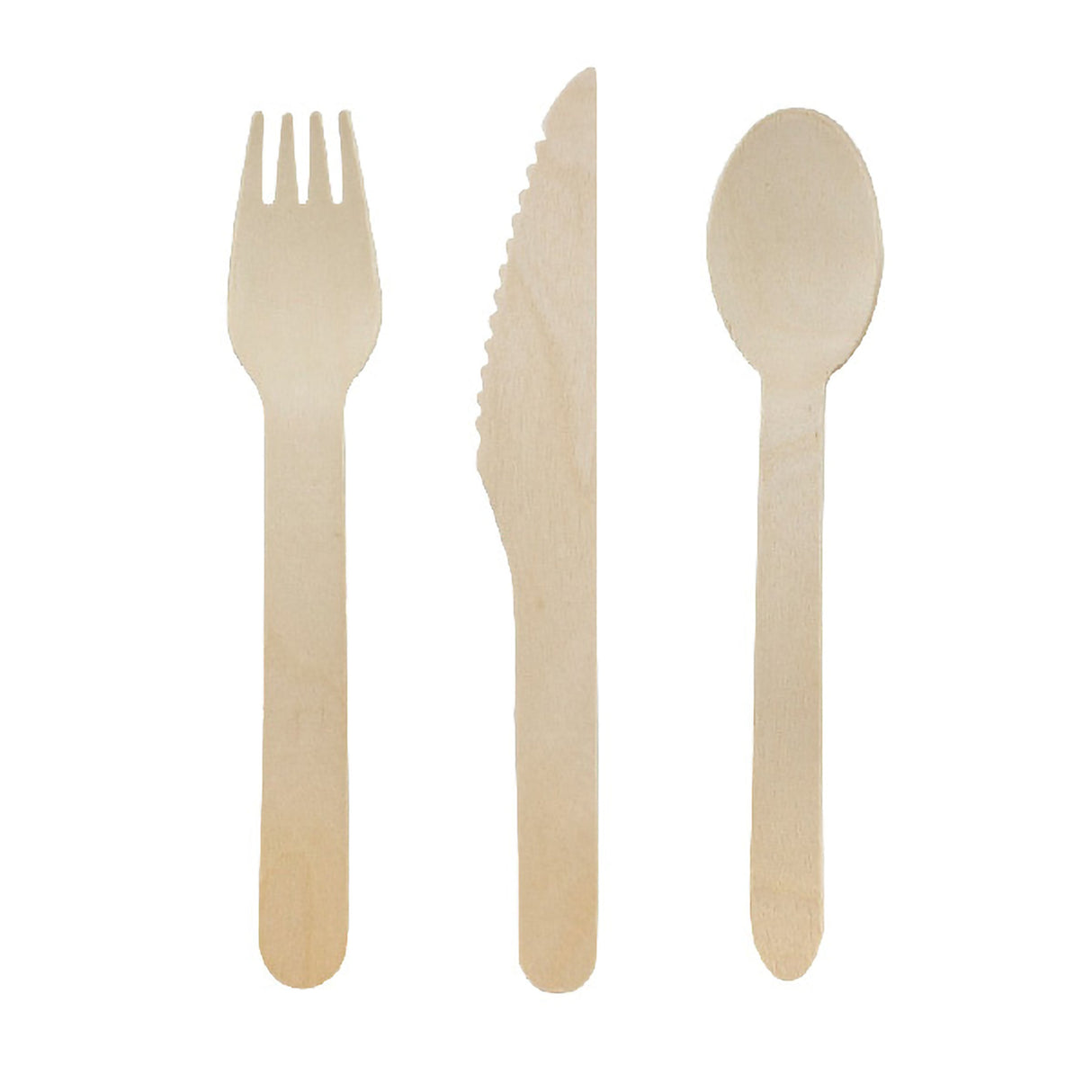 Cutlery Kits, Wood,12 - 24 COUNT