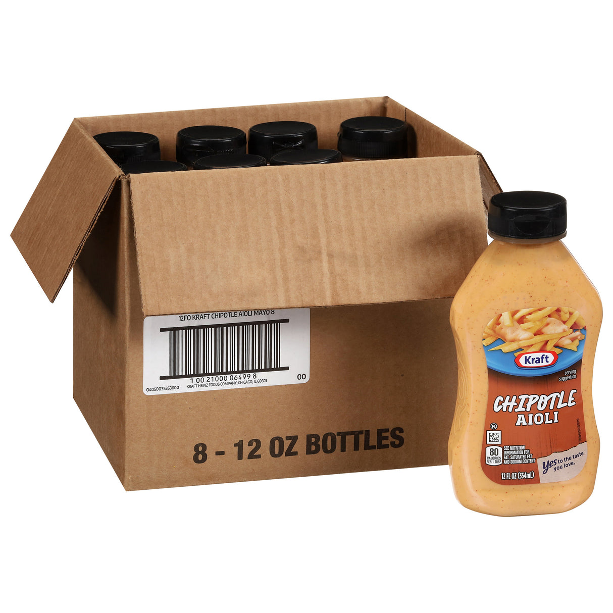Sauce, Aioli, Chipotle, Shelf-Stable,8 - 12 FLUID