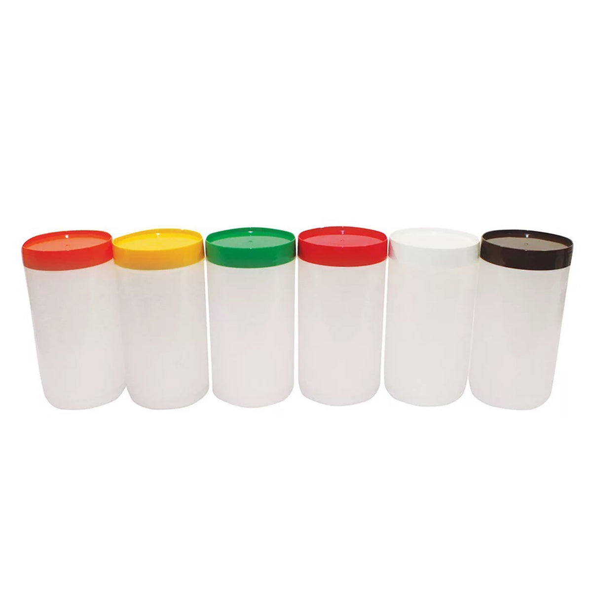 Containers, PourMaster, 32 Ounce, White, Plastic, without Lids, 1 Quart,12 - 1 COUNT
